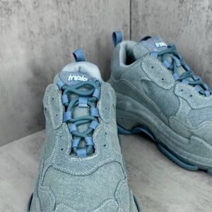 B. Sneaker -  Denim Blue Sneakers